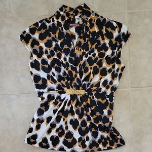 Made In Italy Roberto Cavalli Stretchy Top Size 42